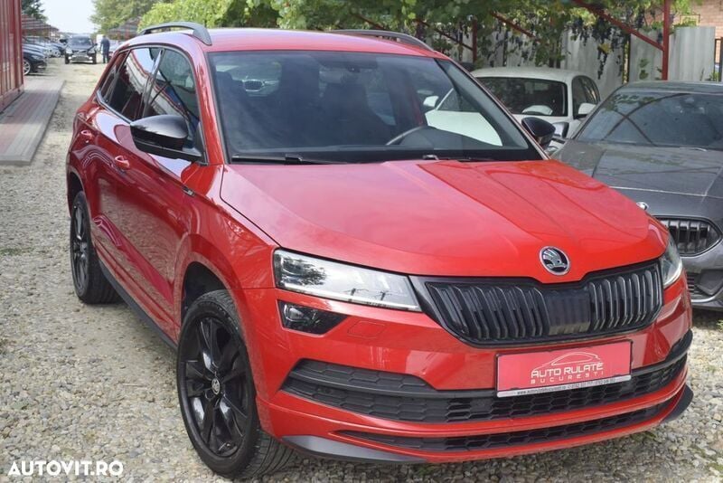 Rosu Utilizat 2019 Skoda Karoq SportLine SUV | 16.950 EUR (Preț OK) - Imagine 1/4