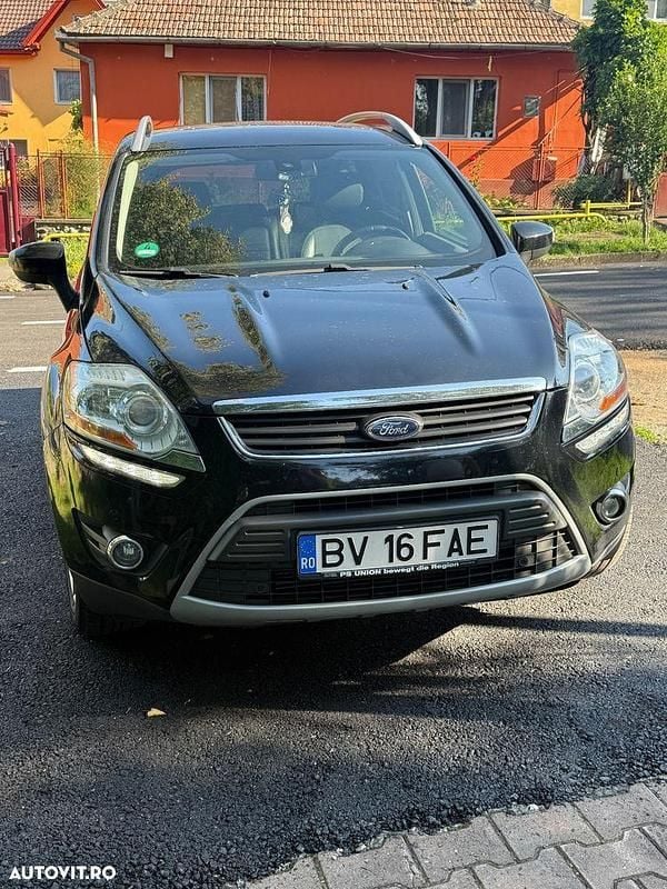 Culoarenegru Utilizat 2012 Ford Kuga Individual SUV | 6.750 EUR (Preț bun) - Imagine 1/4
