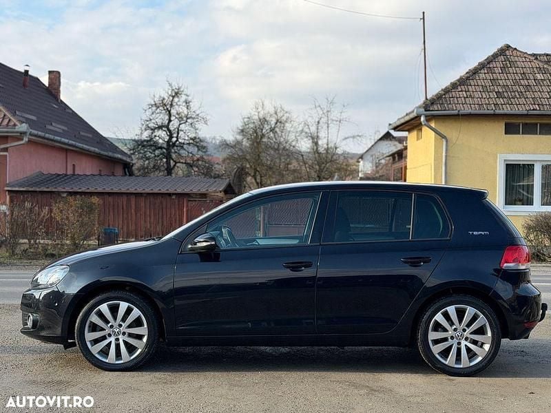 Second-hand VW Golf VI 122 CP (89 kW) 2011 Culoarenegru Hatchback