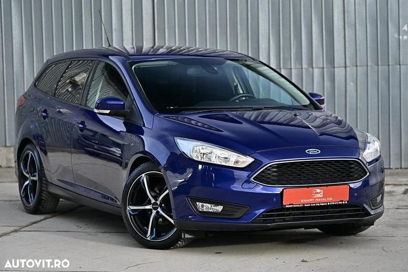 Second-hand Ford Focus Business Edition 125 CP (91 kW) 2015 Culoarealbastru Break