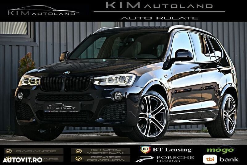 Negru Utilizat 2016 BMW X3 M Sport SUV | 19.490 EUR (Preț OK) - Imagine 1/4