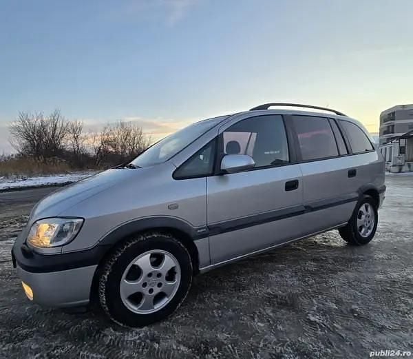 Gri Utilizat 2001 Opel Zafira Monovolum | 950 EUR (Preț OK) - Imagine 1/4