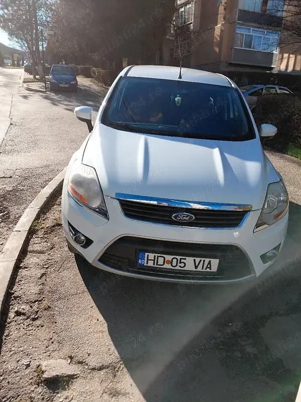 Second-hand Ford Kuga 140 CP (102 kW) 2009 Alb SUV