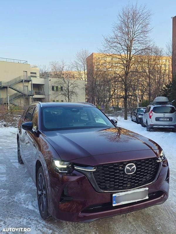 Second-hand Mazda CX-80 Homura-Line 254 CP (186 kW) 2025 Culoarerosu SUV