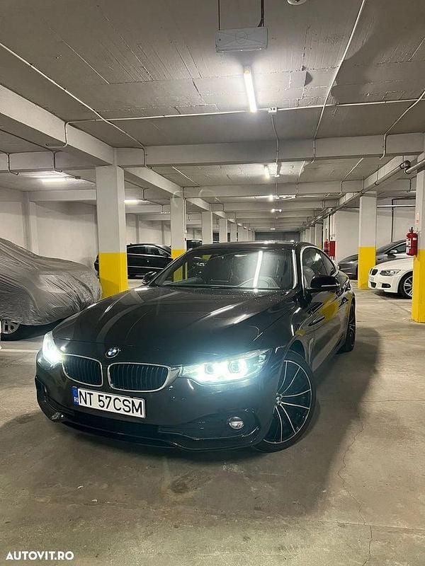 Second-hand BMW 418 Sport Line 150 CP (110 kW) 2018 Culoaremaro Coupe