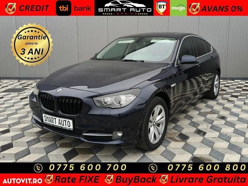 Culoarealbastru Utilizat 2013 BMW 520 Gran Turismo Comfort Edition Berlinǎ | 12.499 EUR (Preț bun) - Imagine 1/4