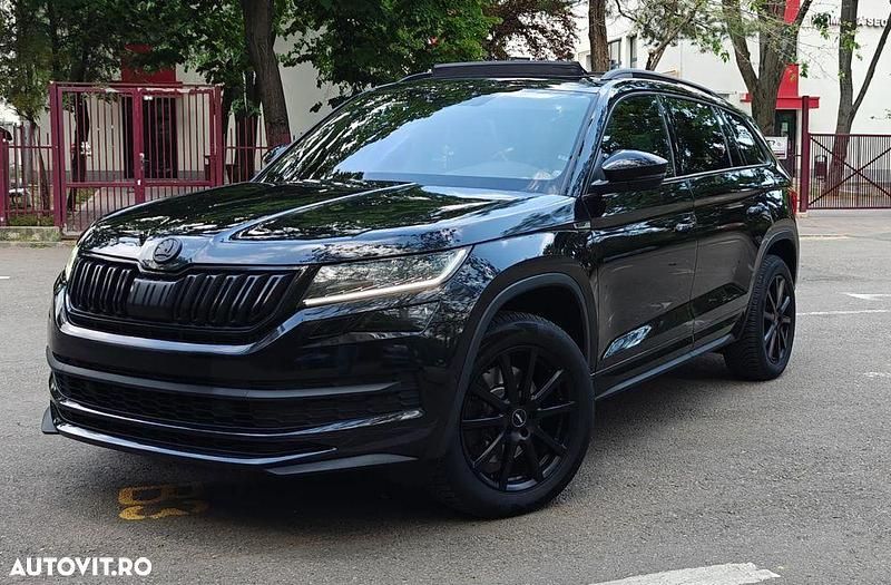 Culoarenegru Utilizat 2019 Skoda Kodiaq SportLine SUV | 24.800 EUR (Scump) - Imagine 1/4