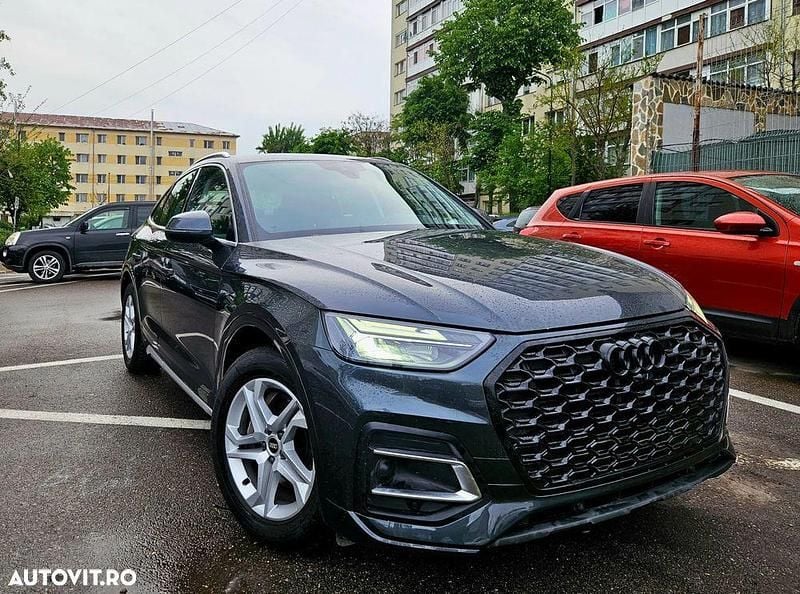 Gri Utilizat 2021 Audi Q5 Sportback Advanced SUV | 26.600 EUR - Imagine 1/4