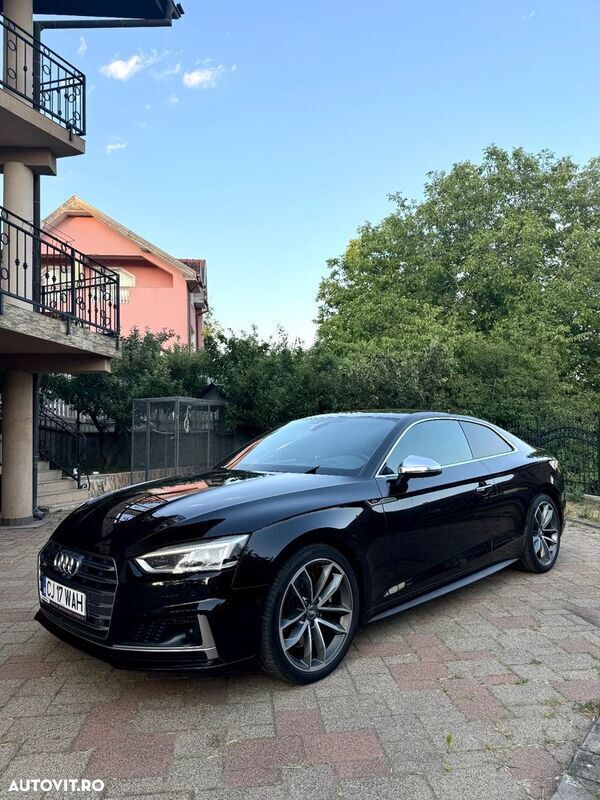 Negru Utilizat 2017 Audi S5 Coupe | 24.900 EUR - Imagine 1/4