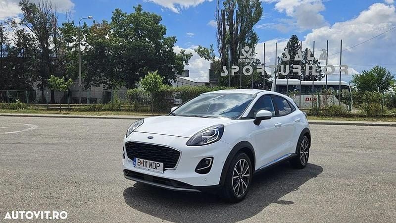 Alb Utilizat 2021 Ford Puma Titanium SUV | 18.397 EUR (Preț OK) - Imagine 1/4
