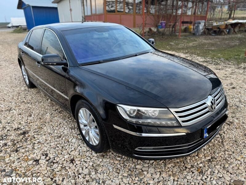 Negru Utilizat 2015 VW Phaeton Berlinǎ | 11.000 EUR (Super Preț) - Imagine 1/4