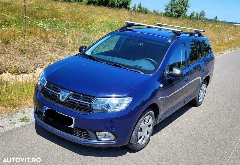 Culoarealbastru Utilizat 2019 Dacia Logan MCV Lauréate Break | 8.000 EUR (Preț OK) - Imagine 1/4