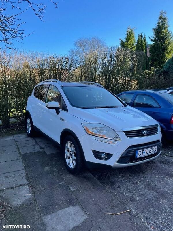 Alb Utilizat 2011 Ford Kuga Titanium SUV | 6.200 EUR (Preț bun) - Imagine 1/4