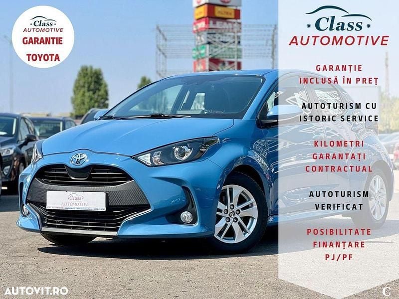 Culoarealbastru Utilizat 2021 Toyota Yaris | 15.990 EUR (Preț bun) - Imagine 1/4