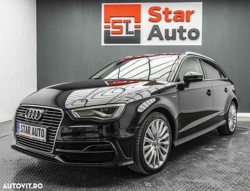 Negru Utilizat 2015 Audi A3 e-tron Design Hatchback | 12.990 EUR - Imagine 1/4