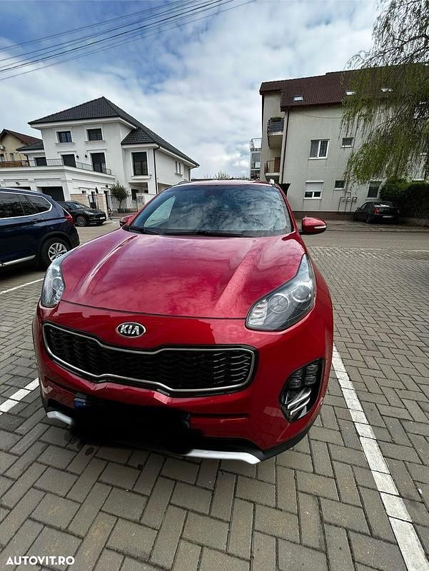 Culoarerosu Utilizat 2016 Kia Sportage GT-Line SUV | 16.500 EUR (Puțin scump) - Imagine 1/4