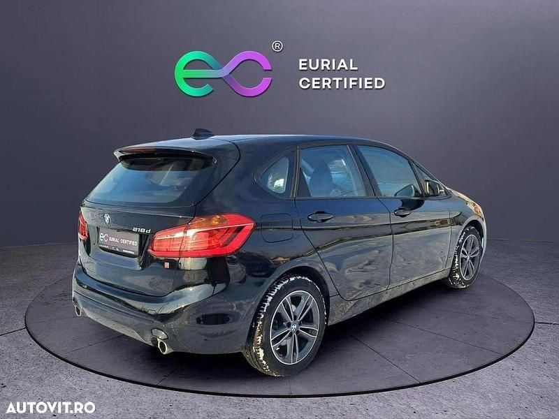 Second-hand BMW 218 Sport Line 150 CP (110 kW) 2020 Culoarenegru Hatchback