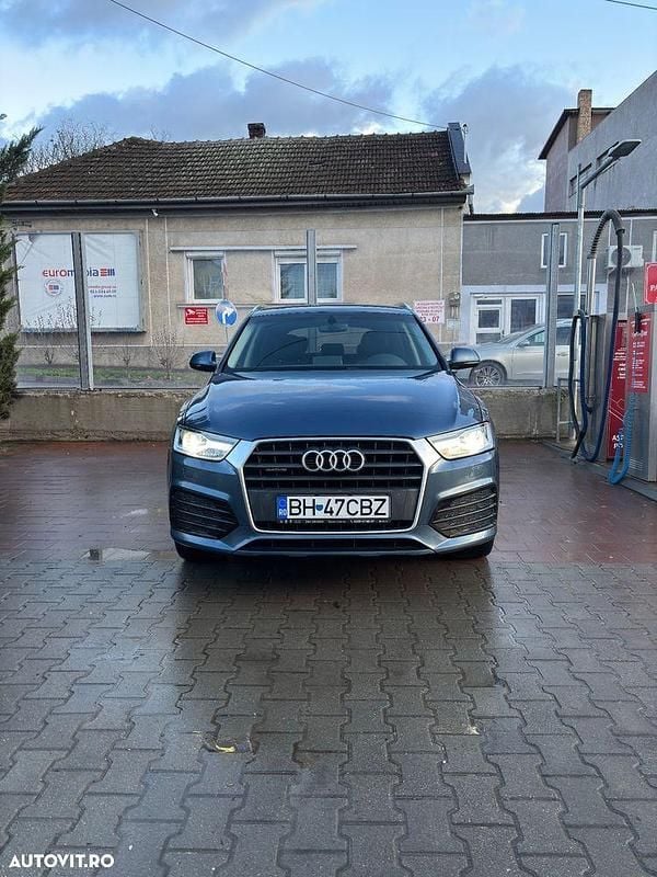 Second-hand Audi Q3 150 CP (110 kW) 2018 Culoarealbastru SUV