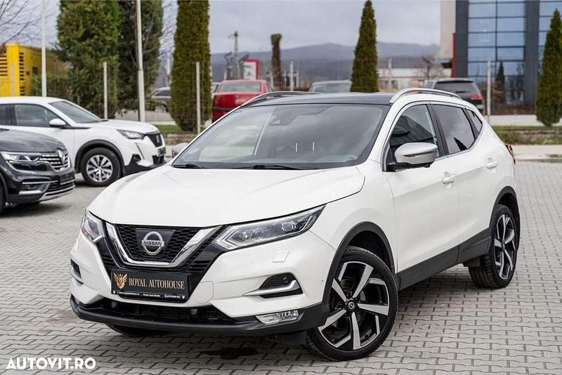 Second-hand Nissan Qashqai Tekna+ 163 CP (119 kW) 2018 Culoarealb SUV
