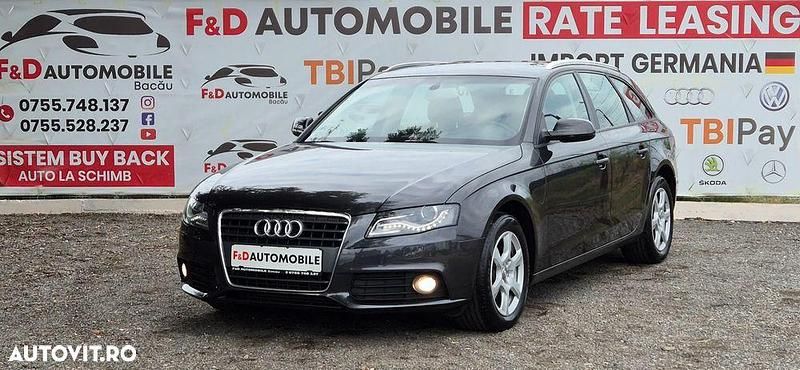 Culoarenegru Utilizat 2012 Audi A4 Attraction Break | 7.690 EUR (Preț OK) - Imagine 1/4