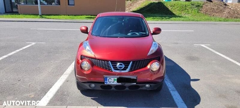 Rosu Utilizat 2011 Nissan Juke Tekna SUV | 5.500 EUR (Super Preț) - Imagine 1/4
