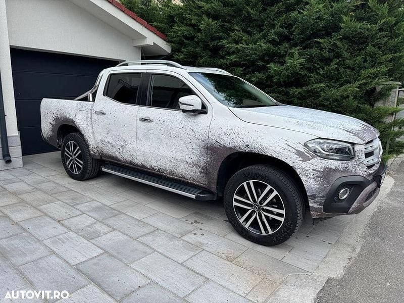 Alb Utilizat 2017 Mercedes X250 Pickup | 28.800 EUR - Imagine 1/4