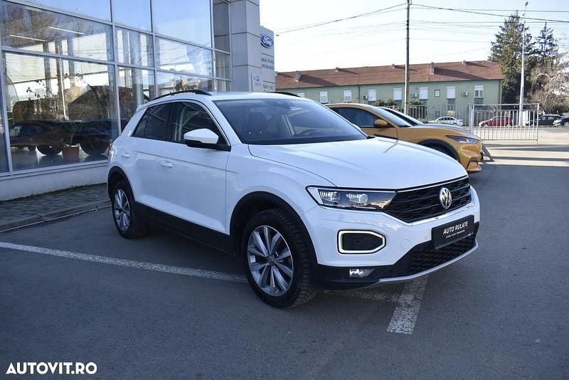 Second-hand VW T-Roc Sport 150 CP (110 kW) 2019 Culoarealb SUV