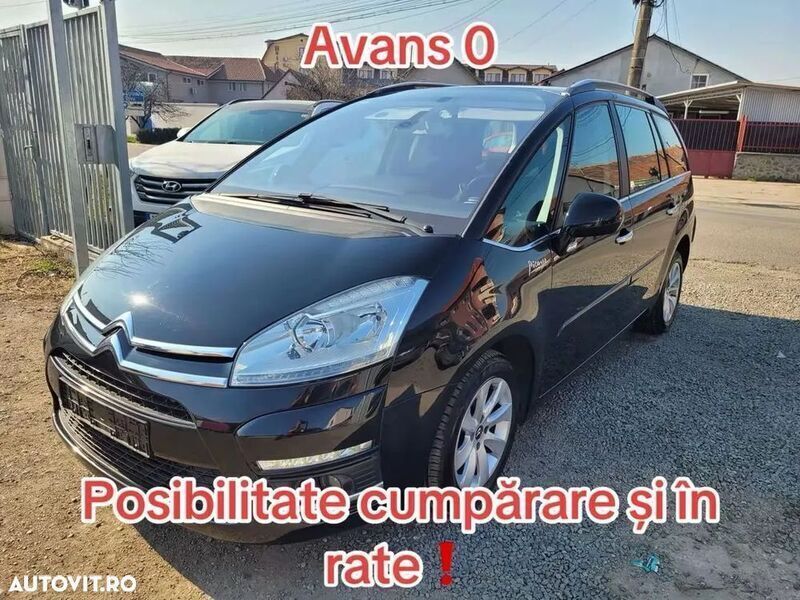 Negru Utilizat 2011 Citroën Grand C4 Picasso Dynamique Monovolum | 2.700 EUR - Imagine 1/4