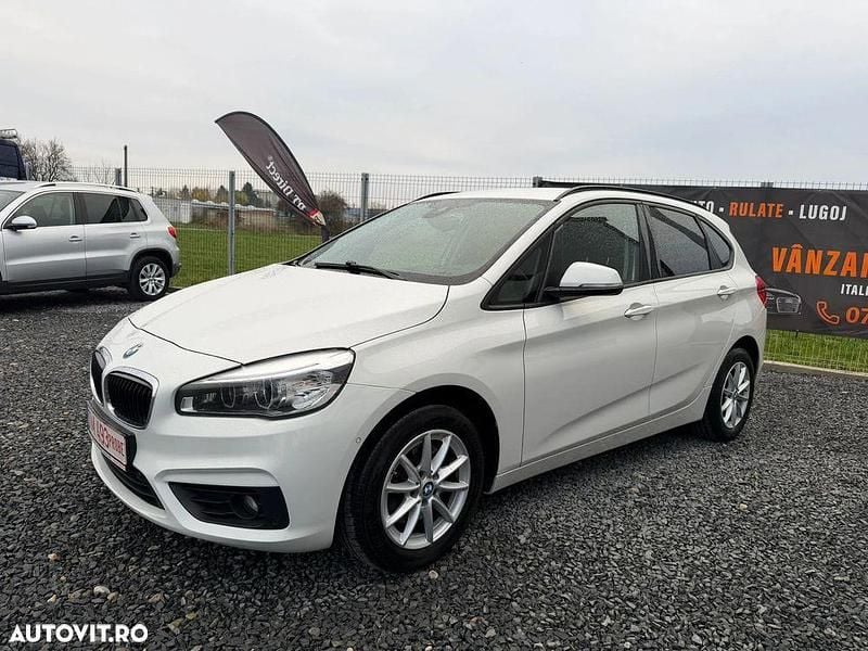 Culoarealb Utilizat 2016 BMW 220 Active Tourer Advantage Monovolum | 9.490 EUR - Imagine 1/4