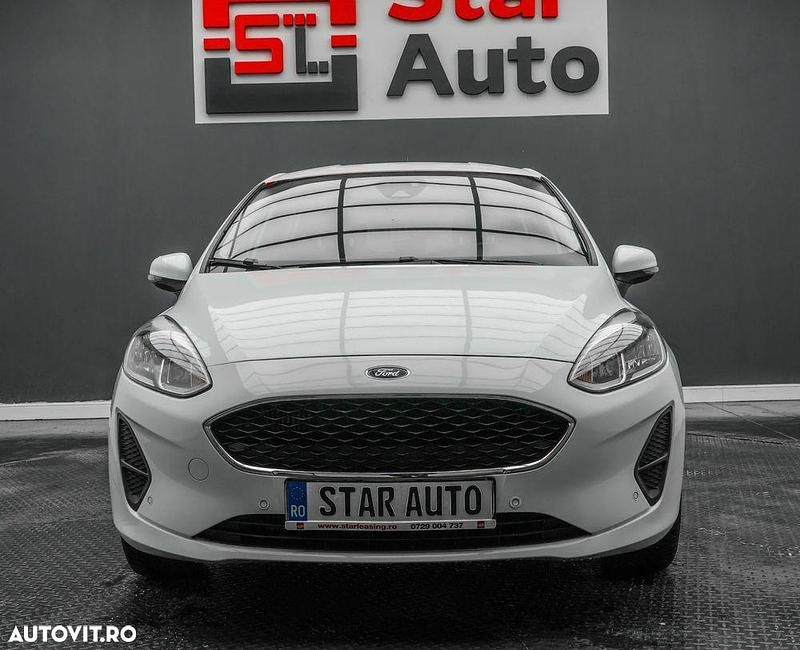 Second-hand Ford Fiesta Titanium 100 CP (73 kW) 2021 Culoarealb Hatchback