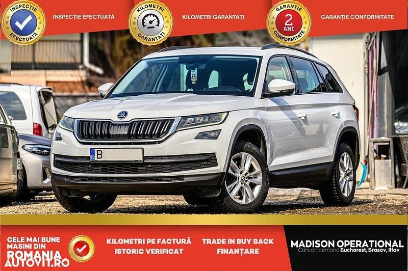 Second-hand Skoda Kodiaq Tour 150 CP (110 kW) 2021 Culoarealb SUV