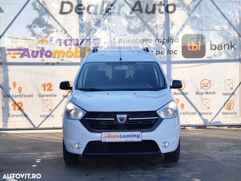 Second-hand Dacia Dokker Ambiance 102 CP (75 kW) 2019 Alb Monovolum