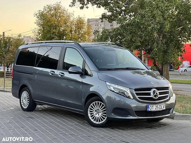 Culoaregri Utilizat 2018 Mercedes V250 Monovolum | 37.500 EUR (Preț bun) - Imagine 1/4