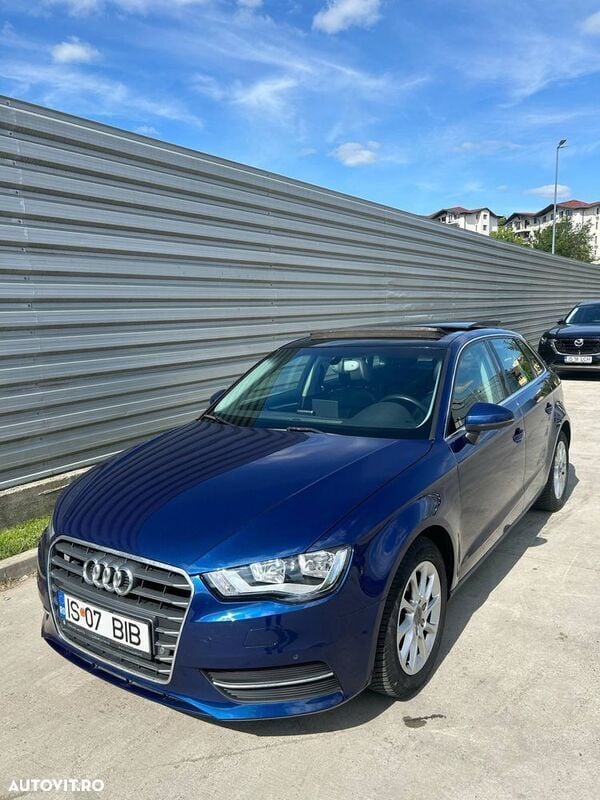 Albastru Utilizat 2014 Audi A3 Hatchback | 8.900 EUR (Preț OK) - Imagine 1/4