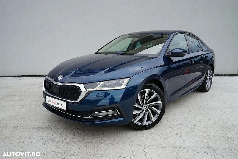 Culoarealbastru Utilizat 2021 Skoda Octavia Style Berlinǎ | 26.200 EUR (Puțin scump) - Imagine 1/4