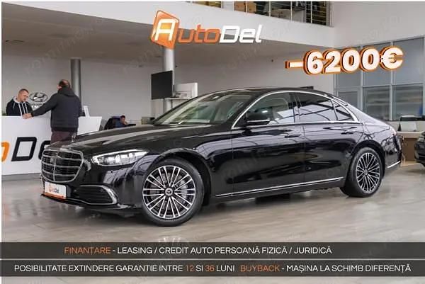 Second-hand Mercedes S580 367 CP (269 kW) 2022 Negru Berlinǎ