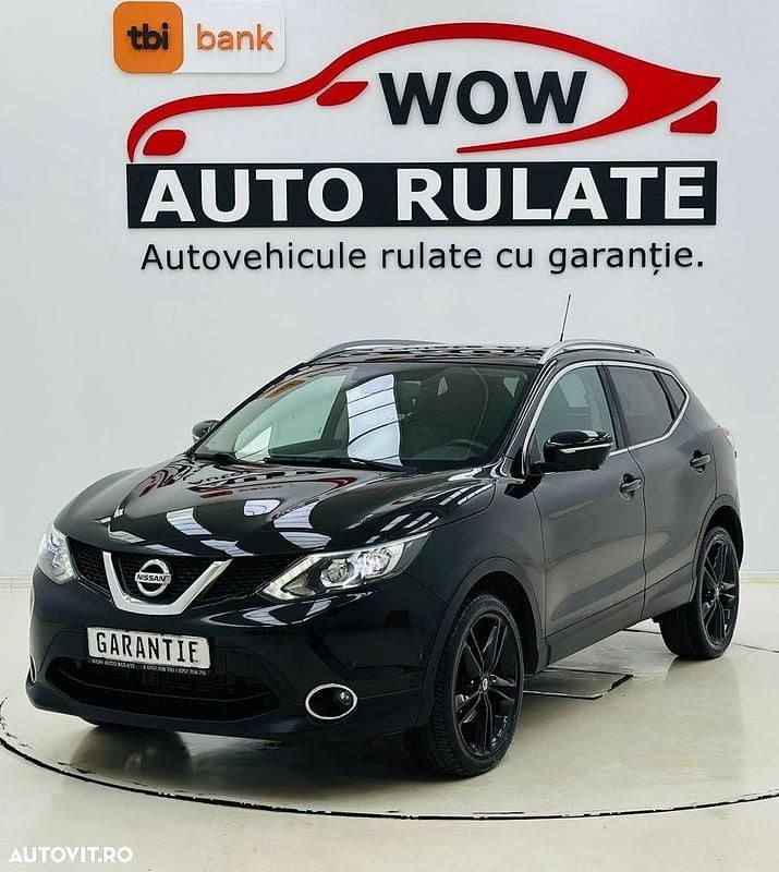 Culoarenegru Utilizat 2014 Nissan Qashqai Tekna SUV | 12.490 EUR (Preț OK) - Imagine 1/4