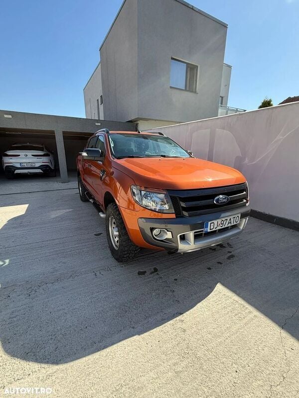 Portocaliu Utilizat 2016 Ford Ranger Wildtrack Pickup | 15.350 EUR (Super Preț) - Imagine 1/4