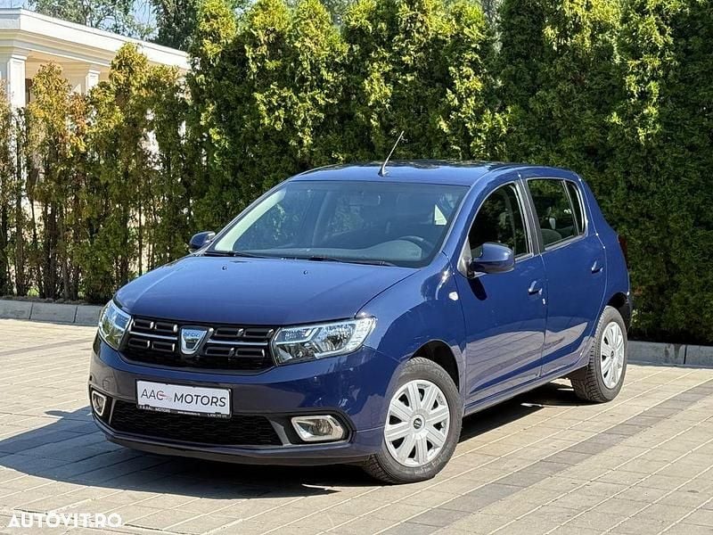 Culoarealbastru Utilizat 2019 Dacia Sandero Comfort Hatchback | 6.650 EUR (Preț bun) - Imagine 1/4