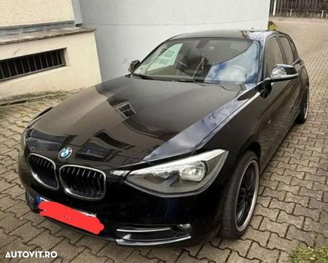 Culoarenegru Utilizat 2012 BMW 118 Sport Line Hatchback | 4.999 EUR (Super Preț) - Imagine 1/4