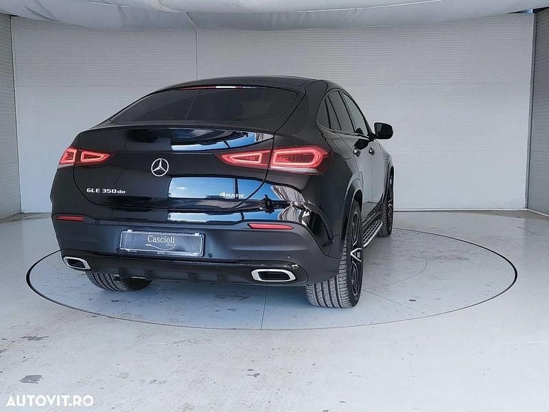 Second-hand Mercedes GLE350 AMG line 319 CP (234 kW) 2021 Culoarenegru Coupe