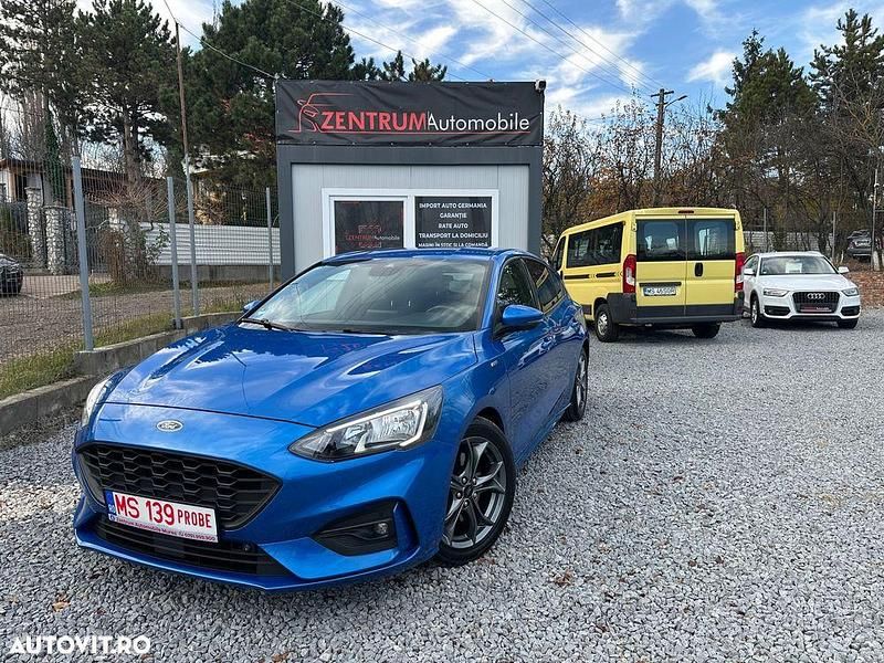 Culoarealbastru Utilizat 2018 Ford Focus ST-Line Hatchback | 11.390 EUR (Preț OK) - Imagine 1/4