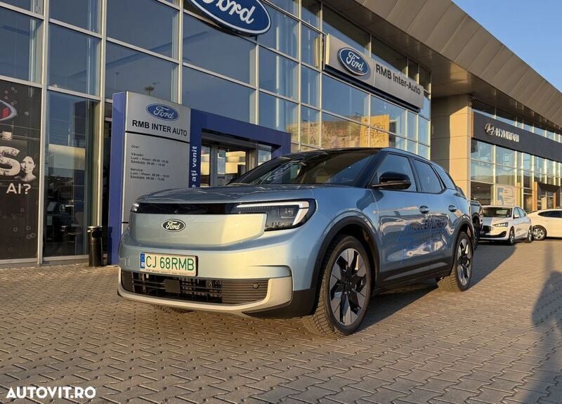 Albastru Utilizat 2024 Ford Explorer Extended Range SUV | 48.388 EUR (Scump) - Imagine 1/4