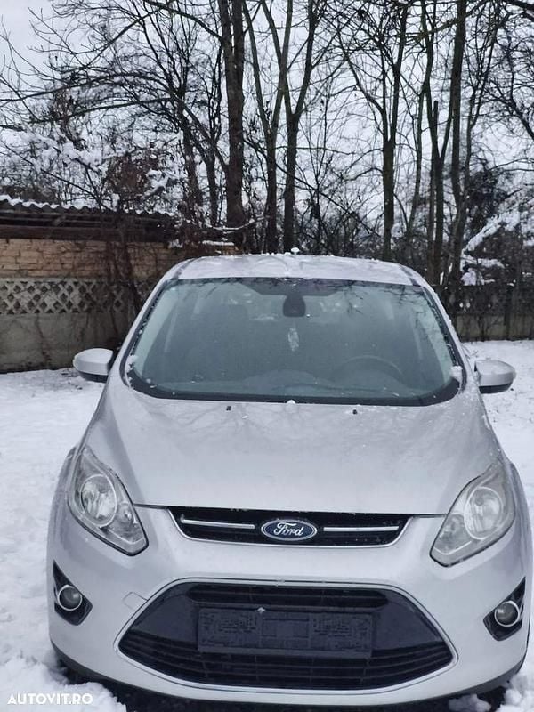 Second-hand Ford C-MAX Titanium 95 CP (69 kW) 2012 Culoareargint Monovolum