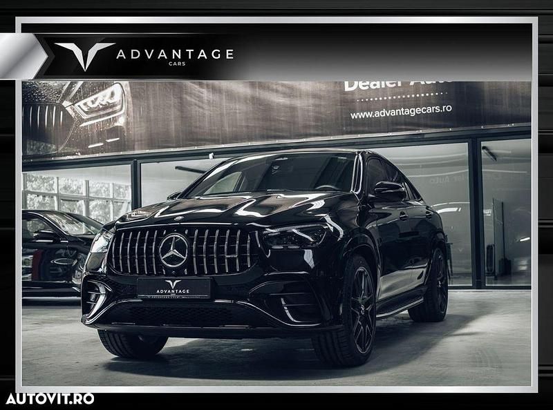 Culoarenegru Nouă 2025 Mercedes GLE53 AMG AMG Line Premium Coupe | 130.575 EUR (Puțin scump) - Imagine 1/4