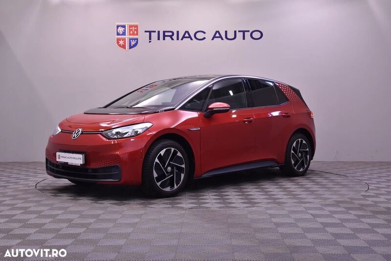 Rosu Utilizat 2022 VW ID.3 Hatchback | 24.300 EUR (Preț OK) - Imagine 1/4