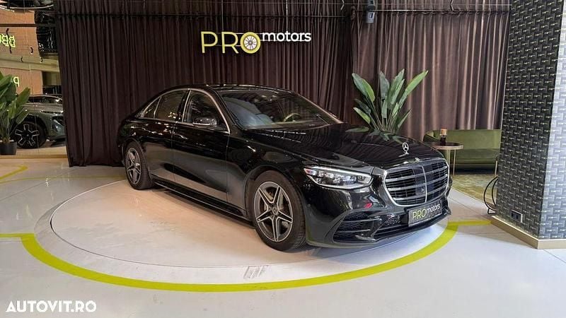 Negru Utilizat 2021 Mercedes S400 Berlinǎ | 86.900 EUR (Preț bun) - Imagine 1/4
