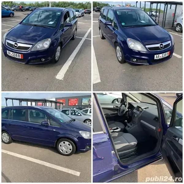 Albastru Utilizat 2006 Opel Zafira Monovolum | 2.700 EUR - Imagine 1/4