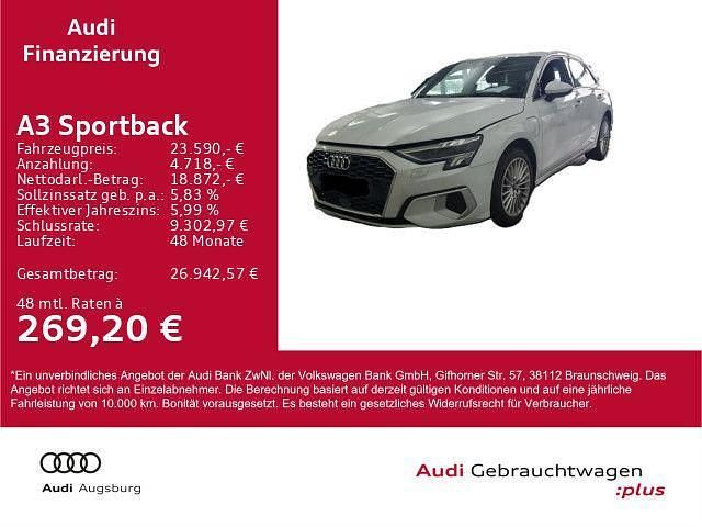 Utilizat 2021 Audi A3 Sportback e-tron Advanced Plus Hatchback | 26.265 EUR (Preț OK) - Imagine 1/1