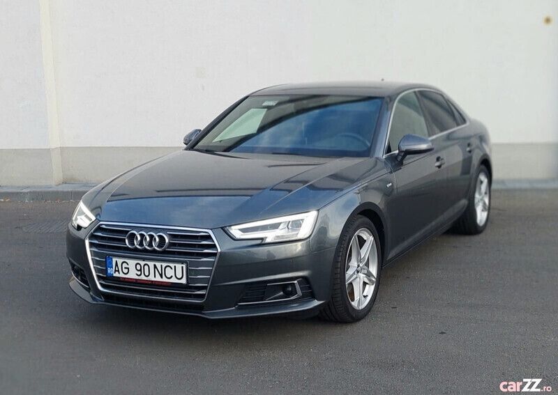 Second-hand Audi A4 S-Line 150 CP (110 kW) 2016 Gri Berlinǎ